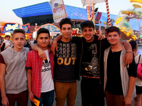 Hofer Volksfest 2013 - letzter Tag Festbetrieb mit Late Night – Foto 25