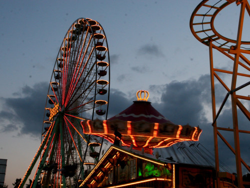 Hofer Volksfest 2013 - letzter Tag Festbetrieb mit Late Night – Foto 26