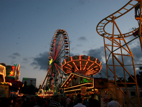 Hofer Volksfest 2013 - letzter Tag Festbetrieb mit Late Night – Foto 27