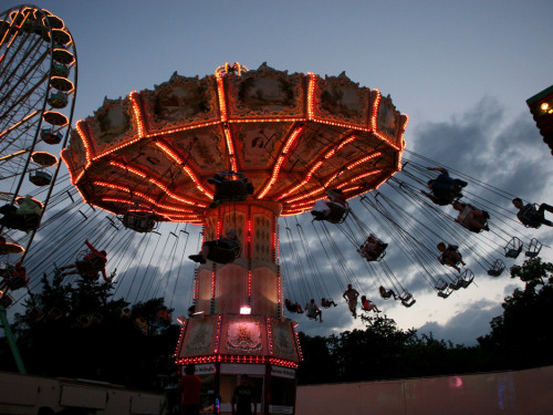 Hofer Volksfest 2013 - letzter Tag Festbetrieb mit Late Night – Foto 28