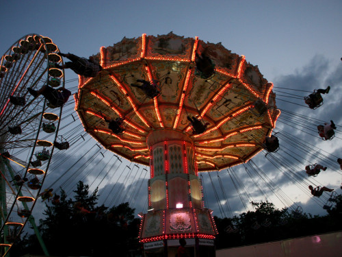 Hofer Volksfest 2013 - letzter Tag Festbetrieb mit Late Night – Foto 29