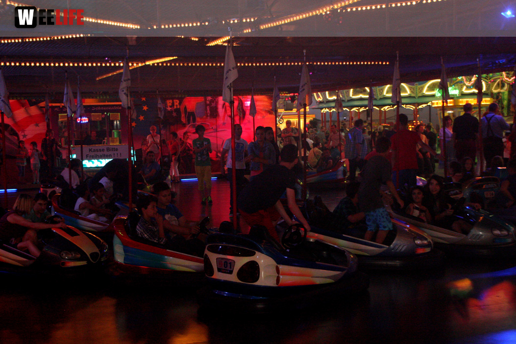 Hofer Volksfest 2013 - letzter Tag Festbetrieb mit Late Night