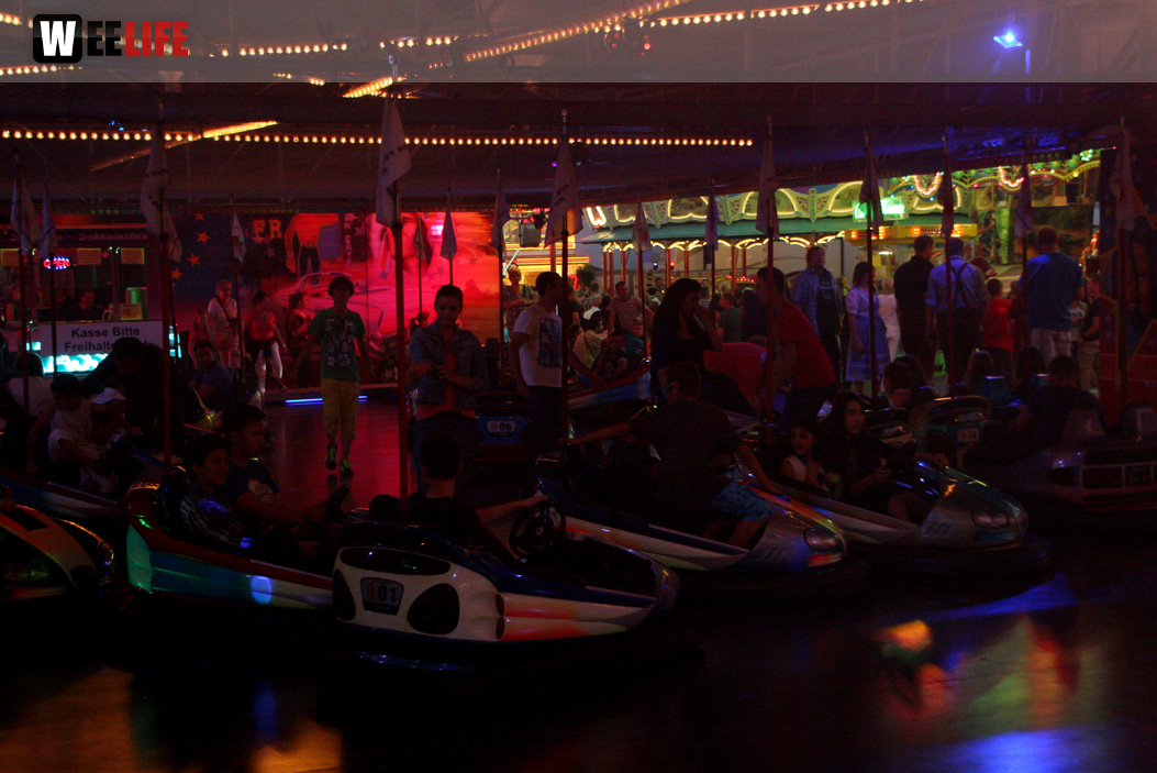 Hofer Volksfest 2013 - letzter Tag Festbetrieb mit Late Night