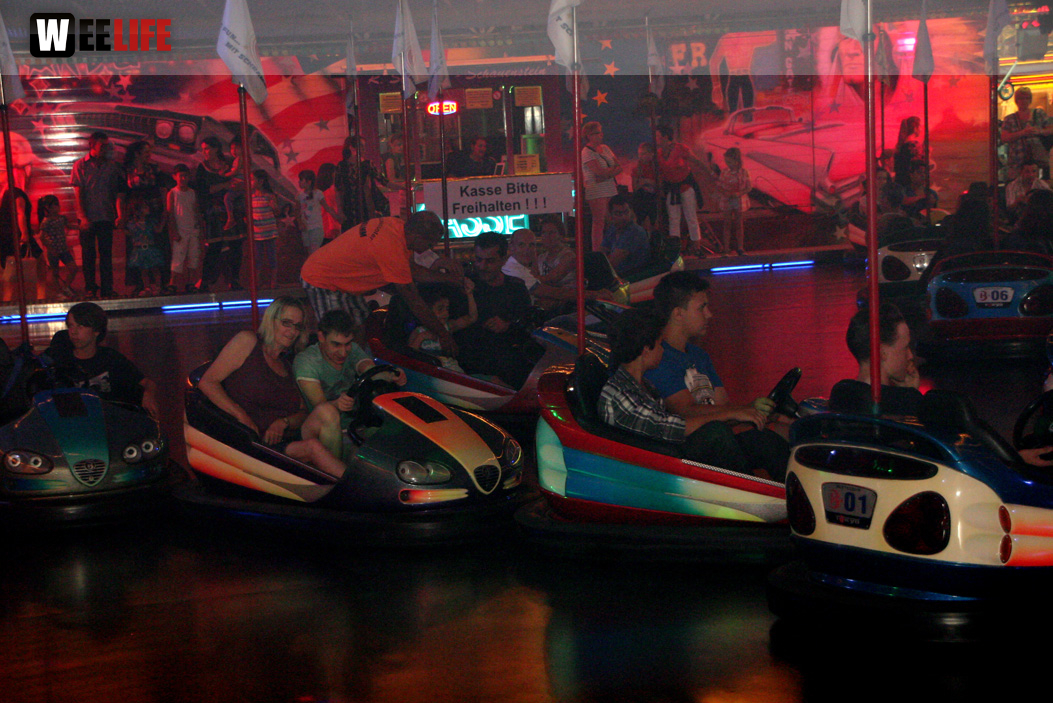 Hofer Volksfest 2013 - letzter Tag Festbetrieb mit Late Night