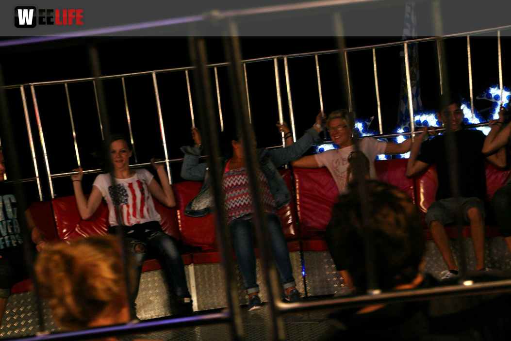 Hofer Volksfest 2013 - letzter Tag Festbetrieb mit Late Night