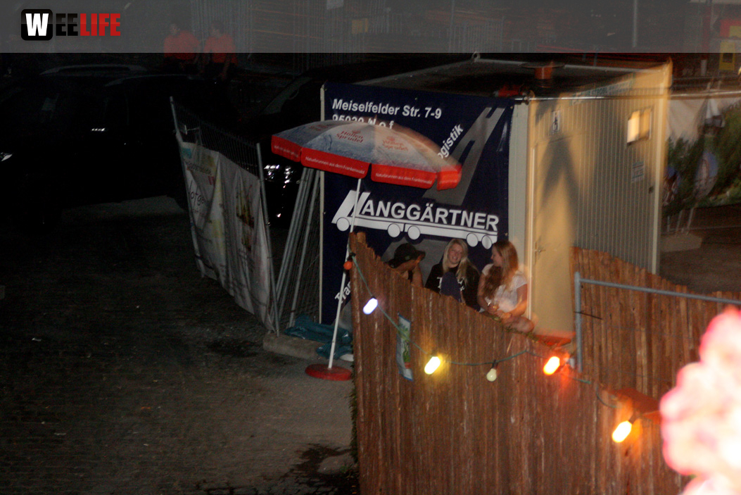 Hofer Volksfest 2013 - letzter Tag Nacht Abbau 