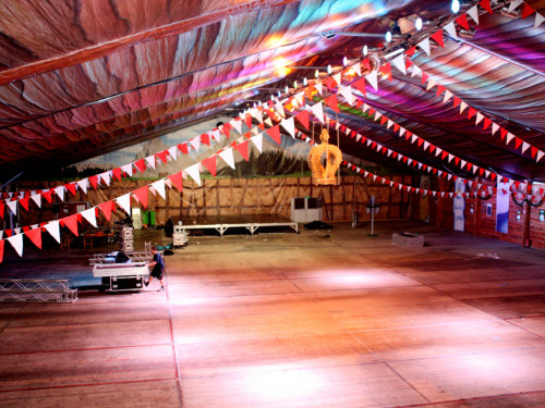 Hofer Volksfest 2013 - letzter Tag Nacht Abbau  – Foto 14