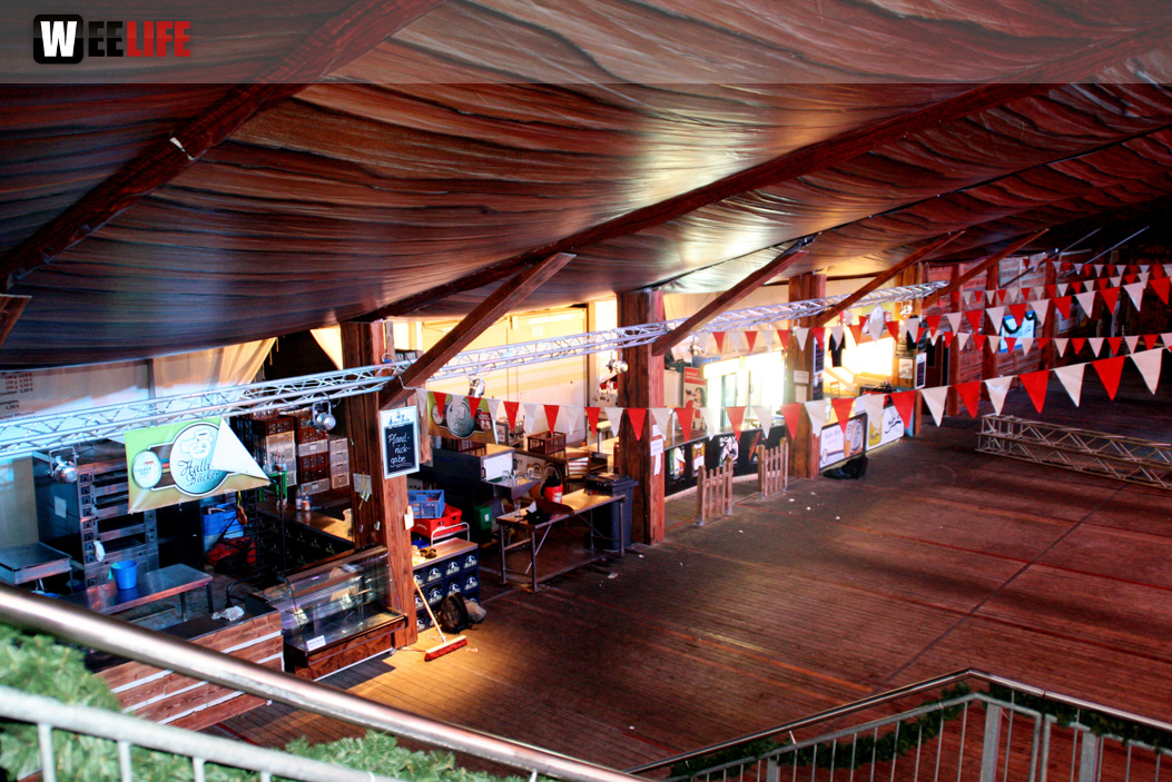 Hofer Volksfest 2013 - letzter Tag Nacht Abbau 