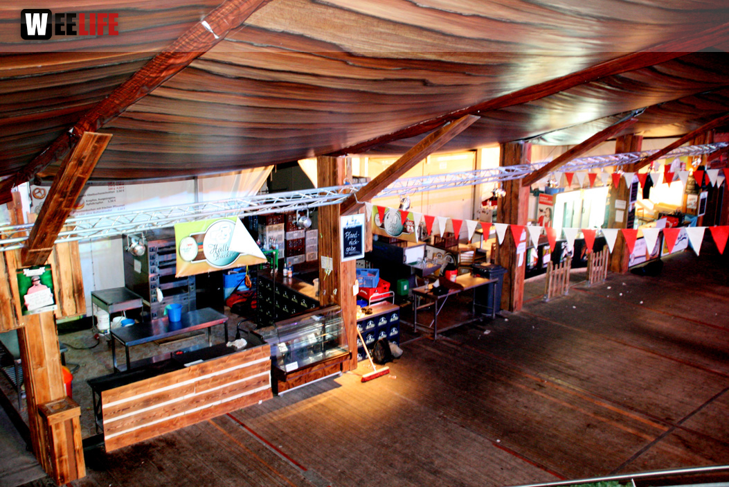 Hofer Volksfest 2013 - letzter Tag Nacht Abbau 