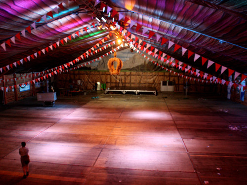 Hofer Volksfest 2013 - letzter Tag Nacht Abbau  – Foto 18