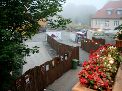 Hofer Volksfest 2013 - letzter Tag Nacht Abbau  – Foto 31