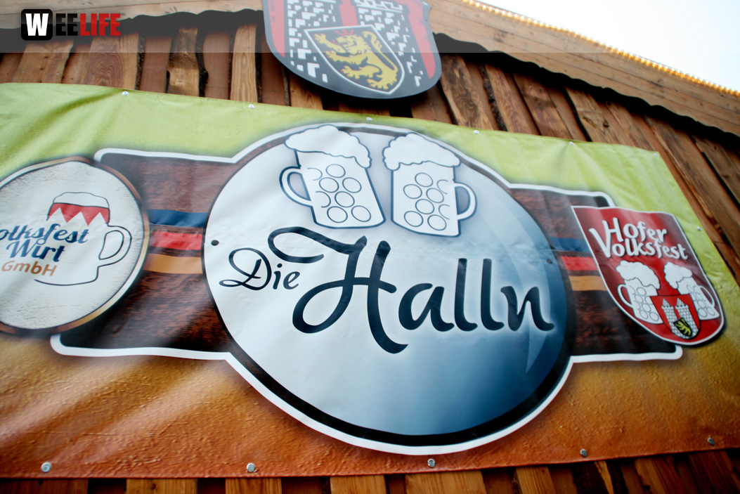 Hofer Volksfest 2013 - letzter Tag Nacht Abbau 