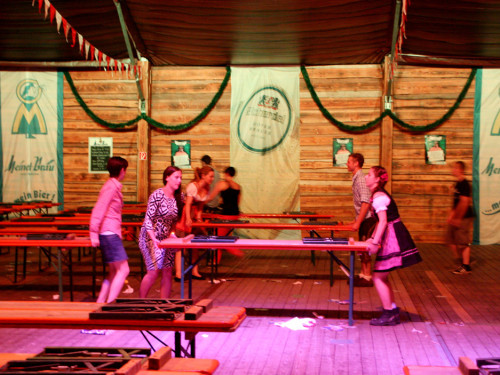 Hofer Volksfest 2013 - letzter Tag Nacht Abbau  – Foto 40