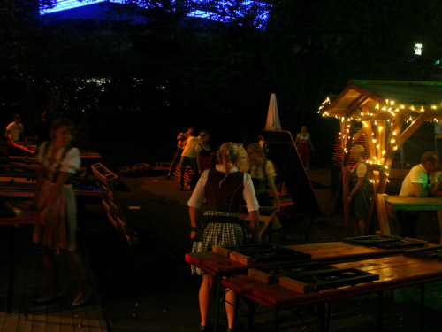 Hofer Volksfest 2013 - letzter Tag Nacht Abbau  – Foto 42
