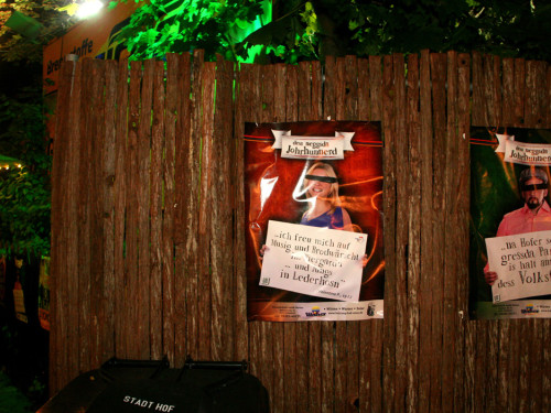 Hofer Volksfest 2013 - letzter Tag Nacht Abbau  – Foto 43