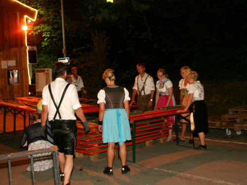 Hofer Volksfest 2013 - letzter Tag Nacht Abbau  – Foto 45