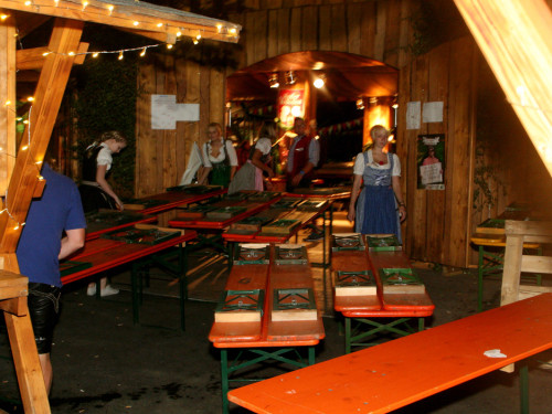Hofer Volksfest 2013 - letzter Tag Nacht Abbau  – Foto 48