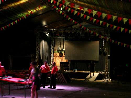 Hofer Volksfest 2013 - letzter Tag Nacht Abbau  – Foto 50