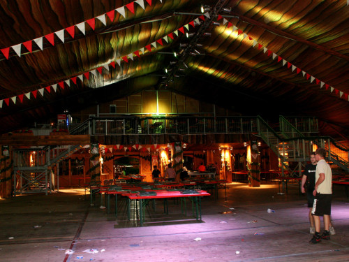 Hofer Volksfest 2013 - letzter Tag Nacht Abbau  – Foto 52