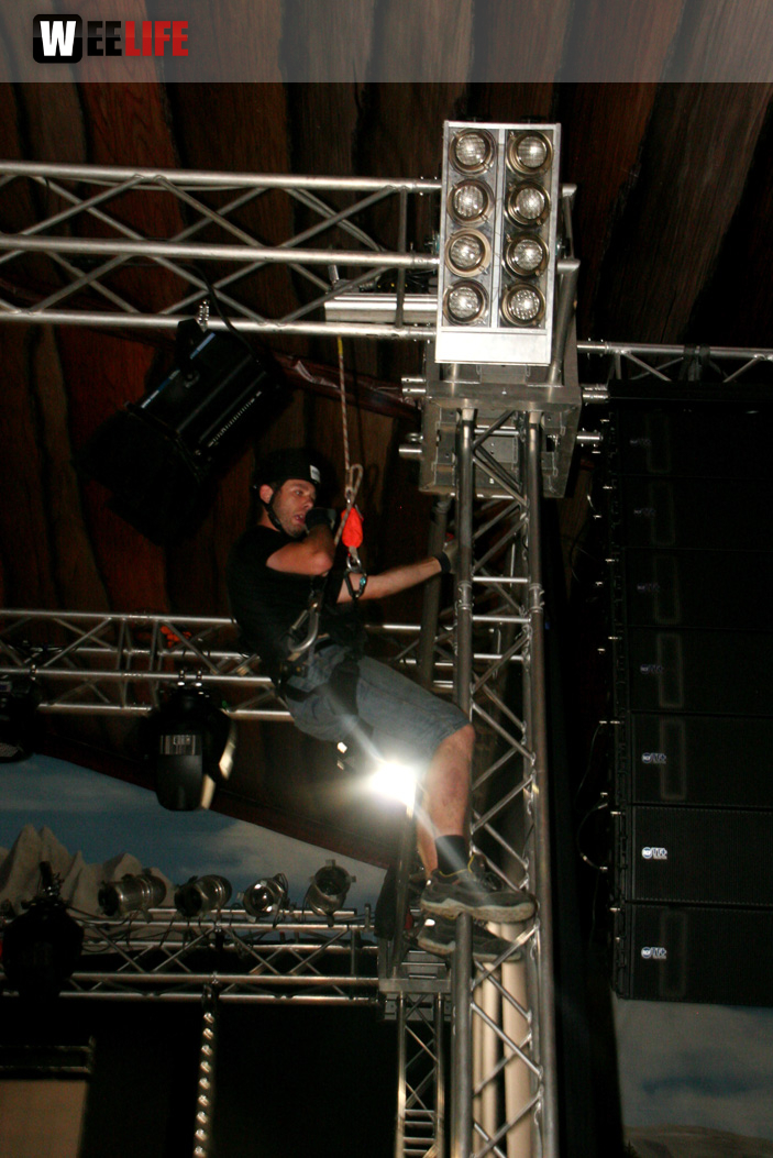 Hofer Volksfest 2013 - letzter Tag Nacht Abbau 