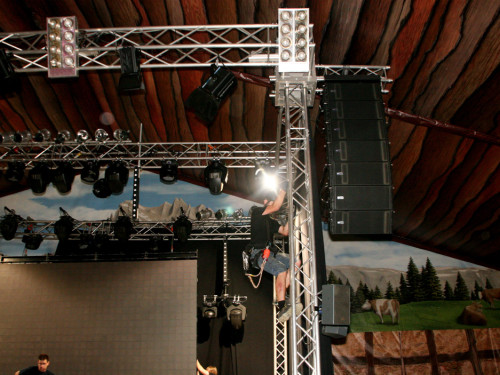 Hofer Volksfest 2013 - letzter Tag Nacht Abbau  – Foto 56