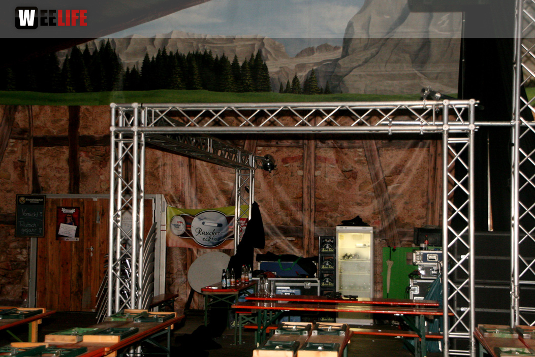 Hofer Volksfest 2013 - letzter Tag Nacht Abbau 