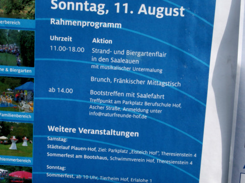 Saaleauenfest 2013 Familiennachmittag mit Goosebumps – Foto 6
