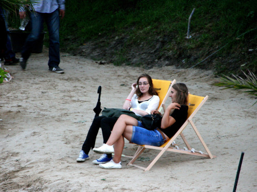 Saaleauenfest 2013 Abends Festbetrieb mit Wee Bush – Foto 6