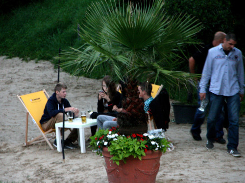 Saaleauenfest 2013 Abends Festbetrieb mit Wee Bush – Foto 7