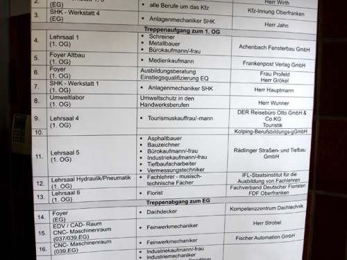 12. Hofer Ausbildungsmesse  – Foto 4