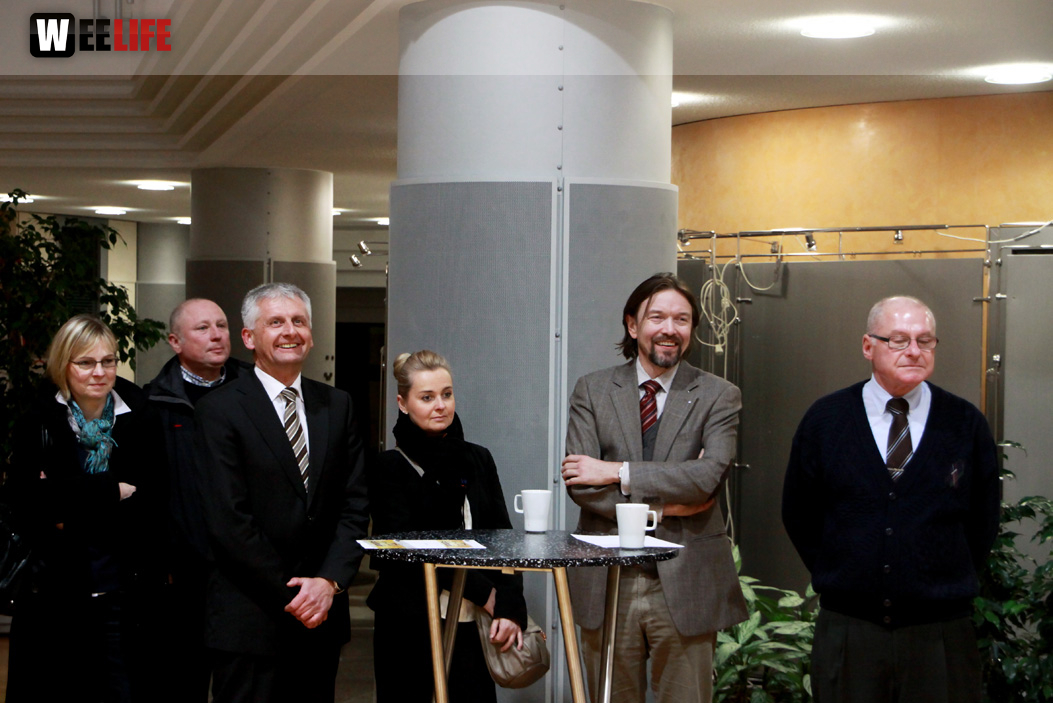 Empfang der Sposoren - Hof im Lichterglanz