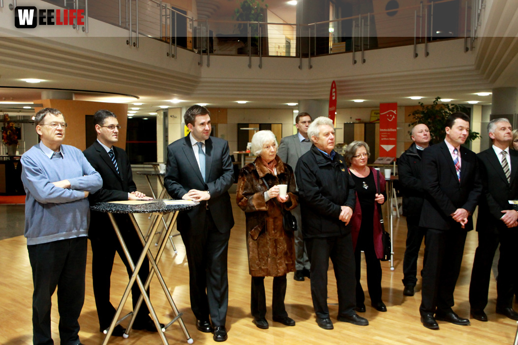 Empfang der Sposoren - Hof im Lichterglanz