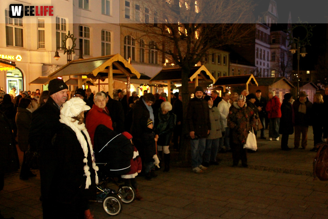 Hofer Weihnachtswelt 2013 Eröffnung