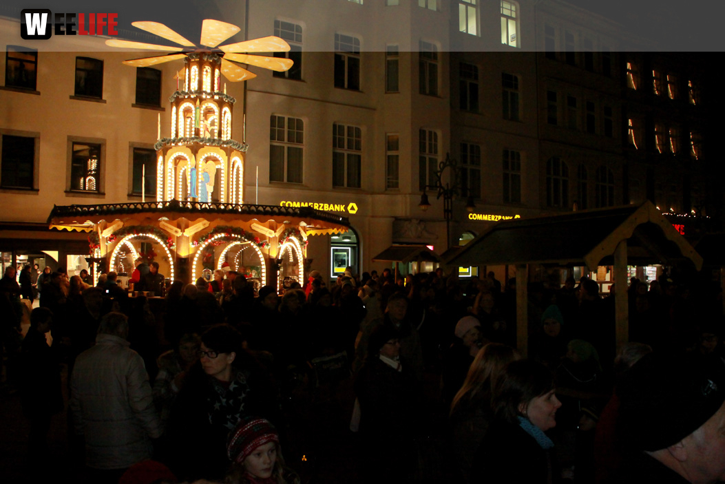 Hofer Weihnachtswelt 2013 Eröffnung