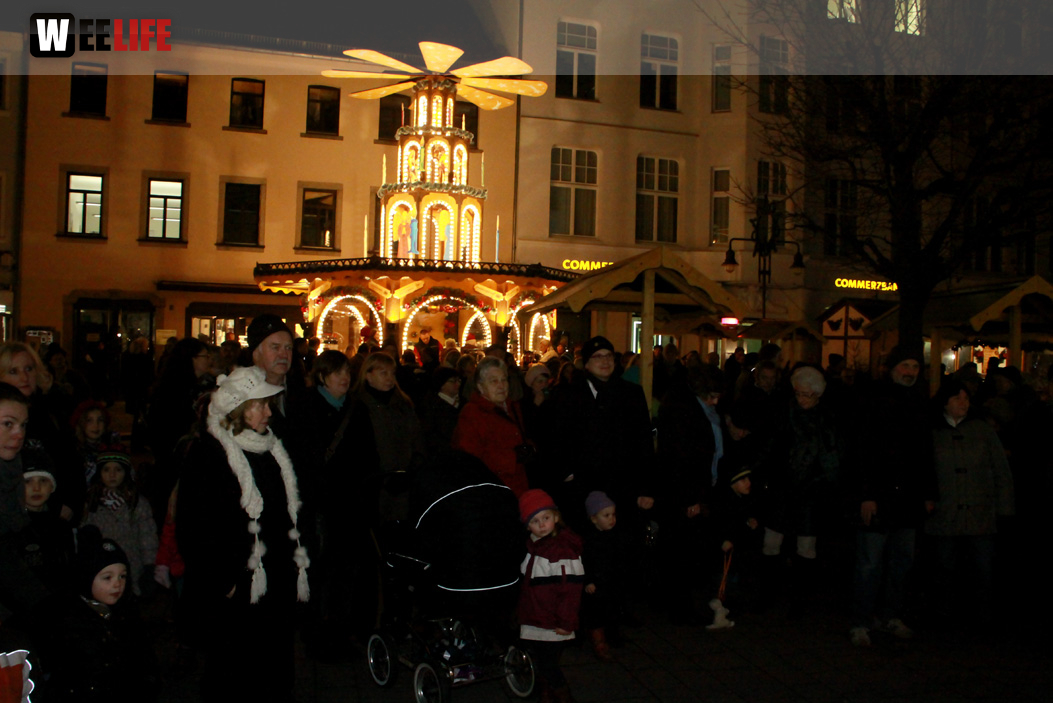 Hofer Weihnachtswelt 2013 Eröffnung