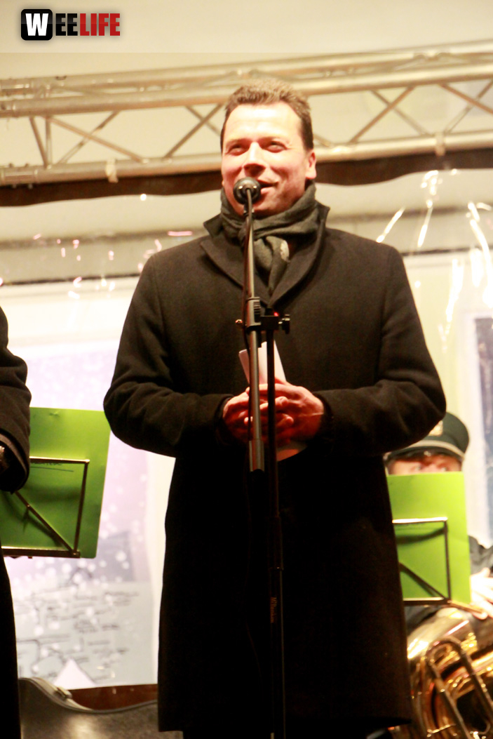 Hofer Weihnachtswelt 2013 Eröffnung
