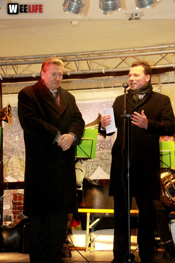 Hofer Weihnachtswelt 2013 Eröffnung