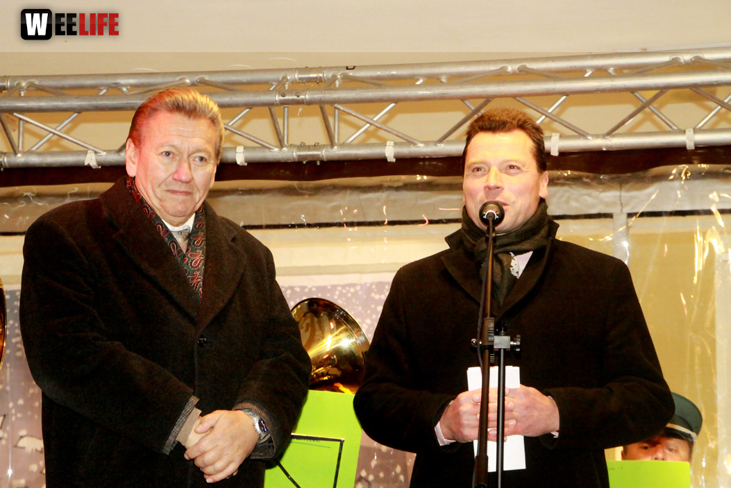 Hofer Weihnachtswelt 2013 Eröffnung