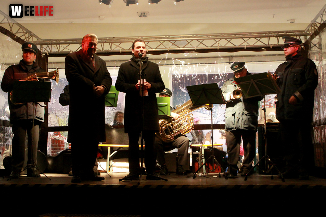 Hofer Weihnachtswelt 2013 Eröffnung