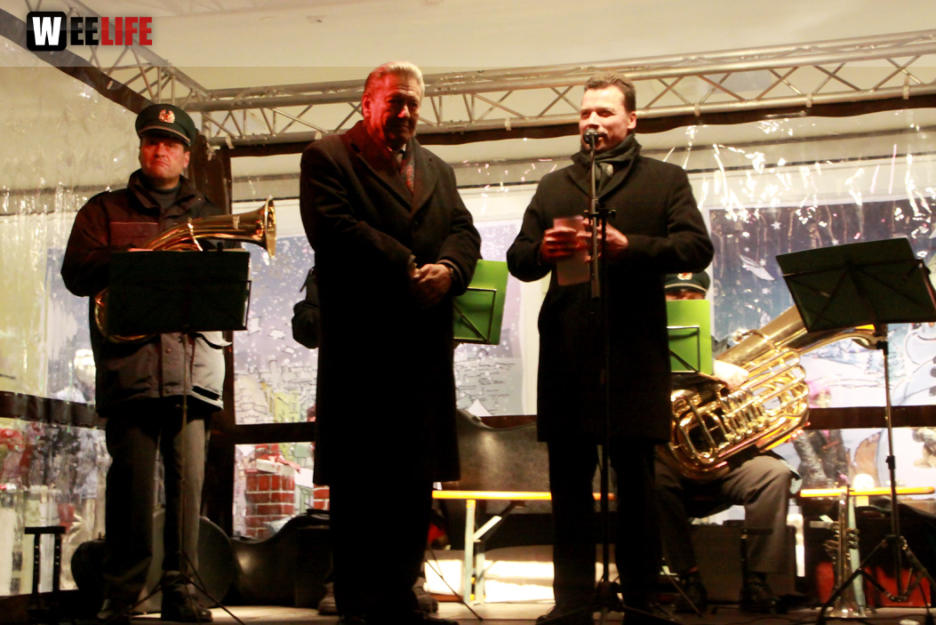 Hofer Weihnachtswelt 2013 Eröffnung