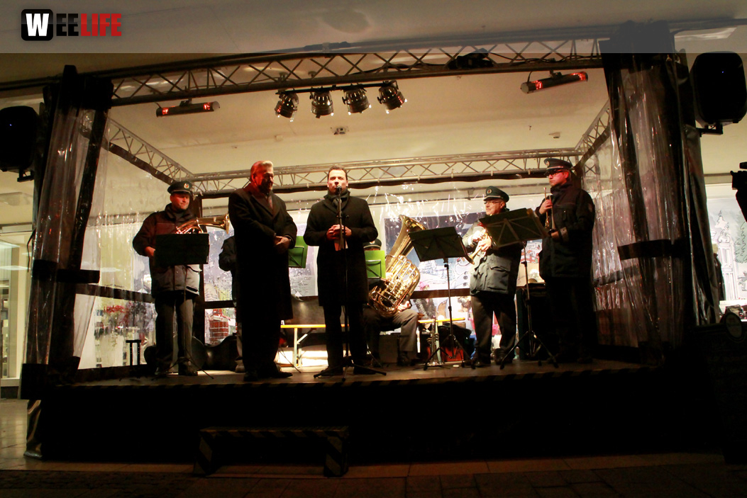 Hofer Weihnachtswelt 2013 Eröffnung