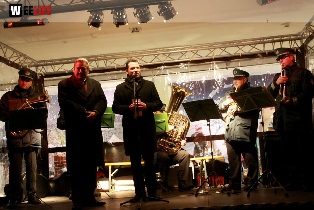 Hofer Weihnachtswelt 2013 Eröffnung