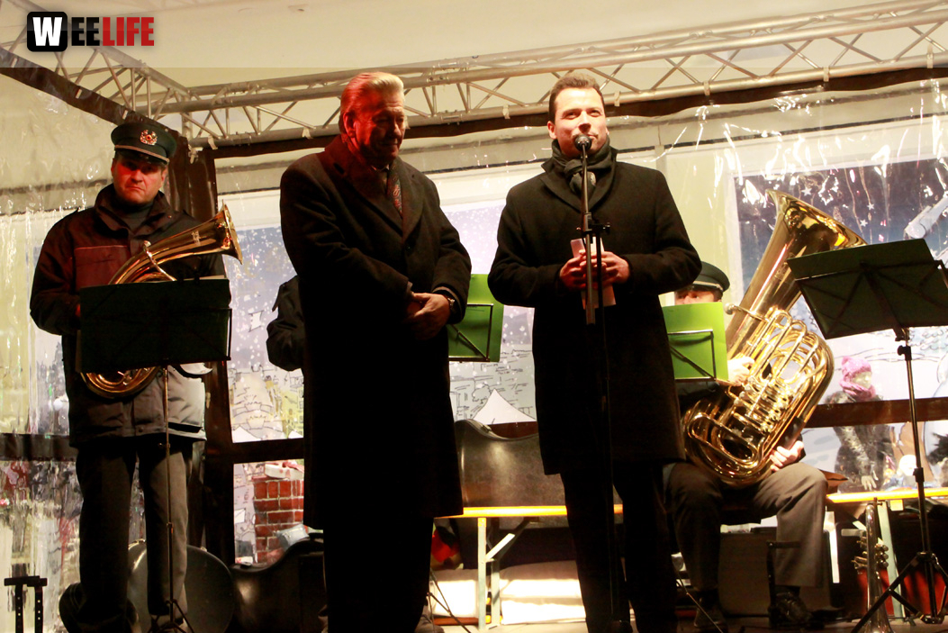 Hofer Weihnachtswelt 2013 Eröffnung