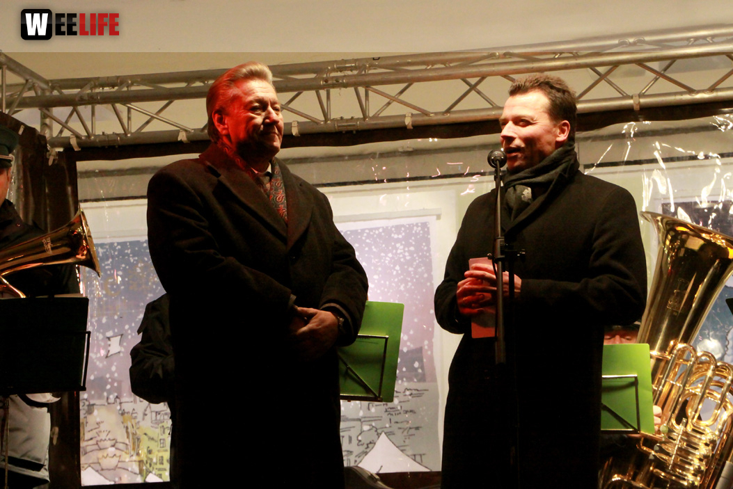 Hofer Weihnachtswelt 2013 Eröffnung