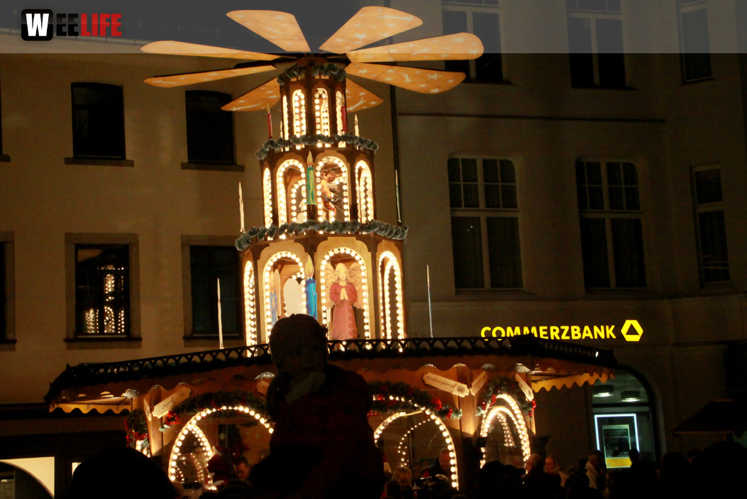 Hofer Weihnachtswelt 2013 Eröffnung
