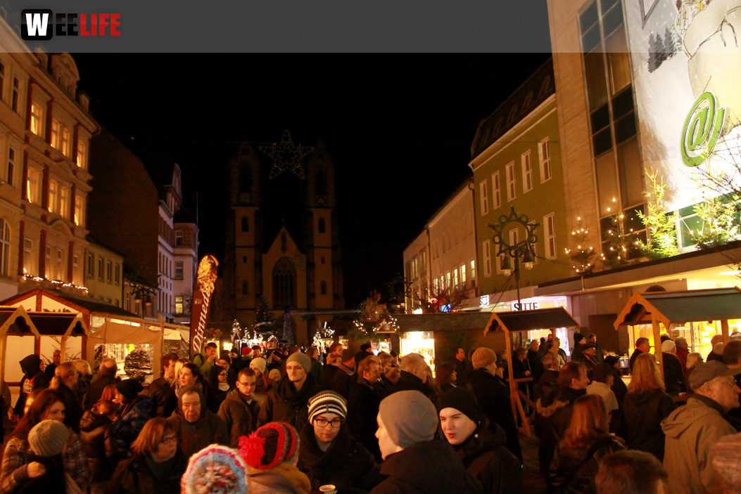 Hofer Weihnachtswelt 2013 Eröffnung