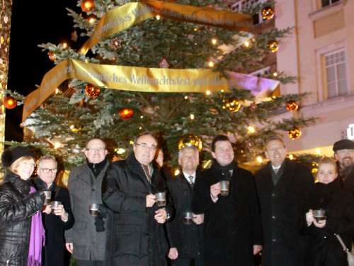 Hofer Weihnachtswelt 2013 Eröffnung – Foto 82