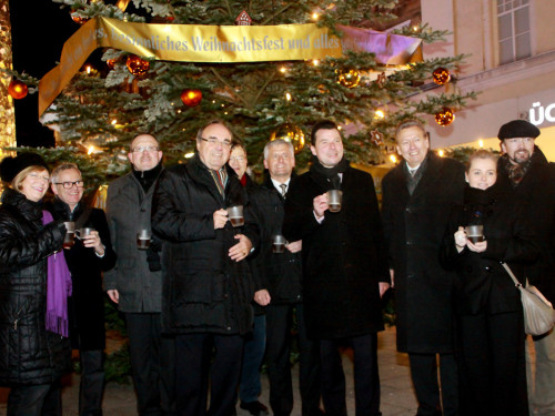 Hofer Weihnachtswelt 2013 Eröffnung – Foto 83