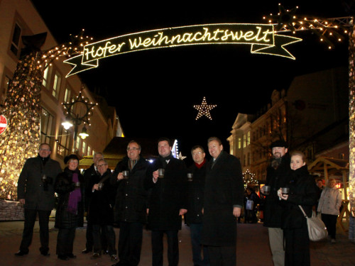 Hofer Weihnachtswelt 2013 Eröffnung – Foto 84