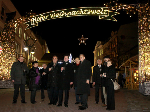 Hofer Weihnachtswelt 2013 Eröffnung – Foto 85